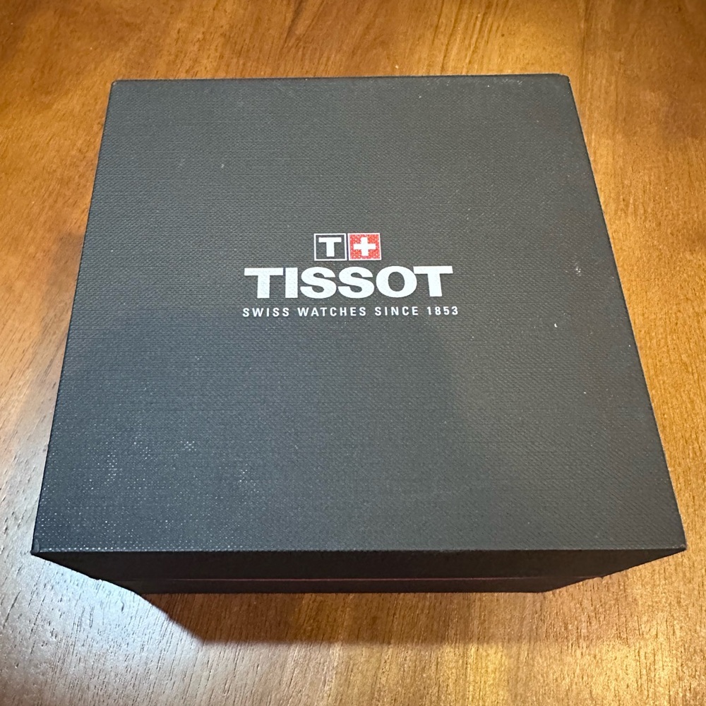 Tissot Silver Roman Numeral Watch - Picture 10 of 10